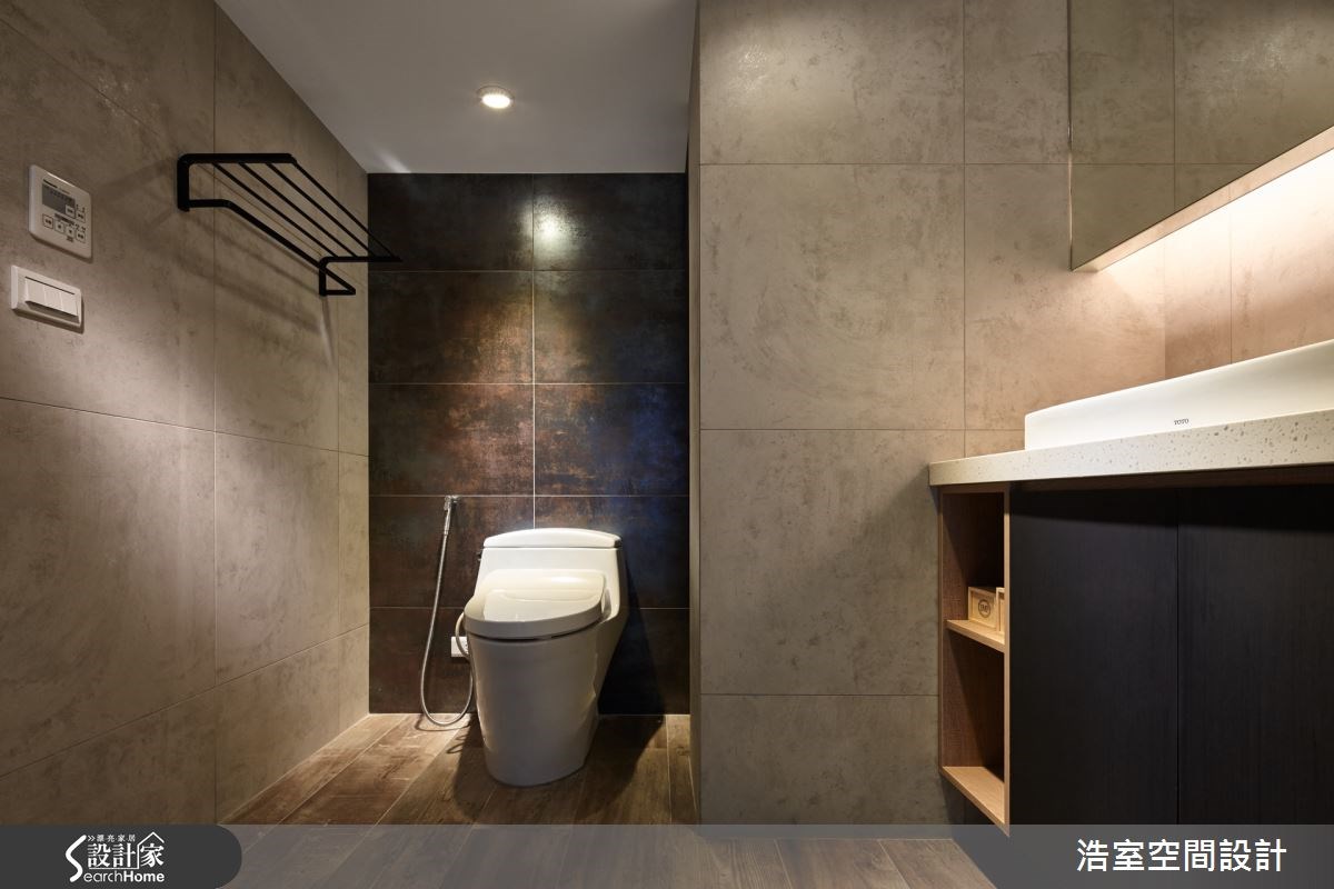 40坪老屋(16~30年)＿工業風浴室案例圖片＿浩室設計＿浩室_19之17