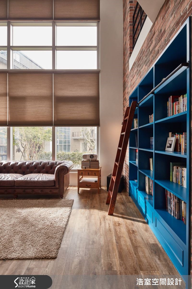 160坪新成屋(5年以下)＿混搭風客廳案例圖片＿浩室設計＿浩室_衝突二元論之3