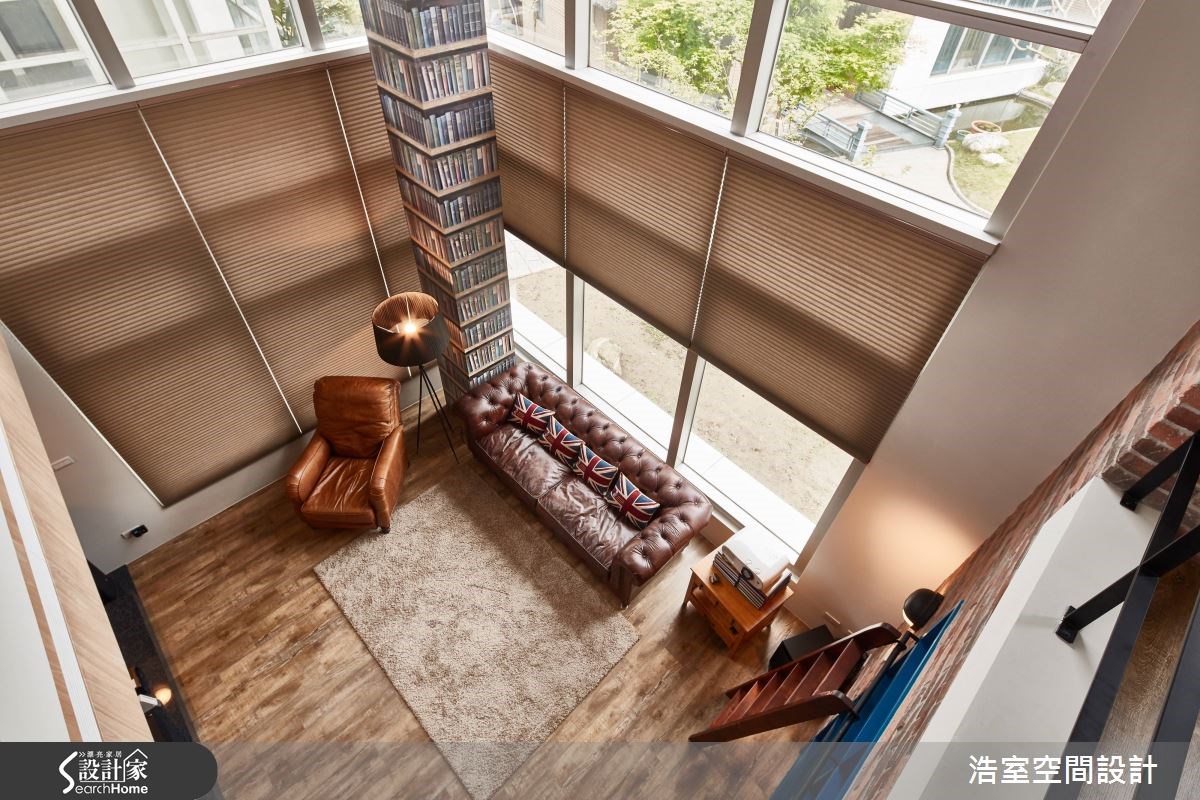 160坪新成屋(5年以下)＿混搭風客廳案例圖片＿浩室設計＿浩室_衝突二元論之11