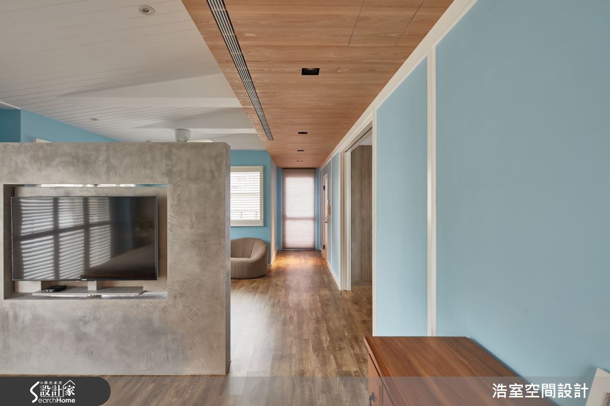 160坪新成屋(5年以下)＿混搭風臥室案例圖片＿浩室設計＿浩室_衝突二元論之15
