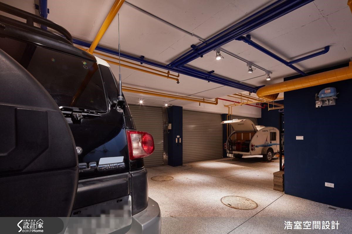 160坪新成屋(5年以下)＿混搭風工作區案例圖片＿浩室設計＿浩室_衝突二元論之19