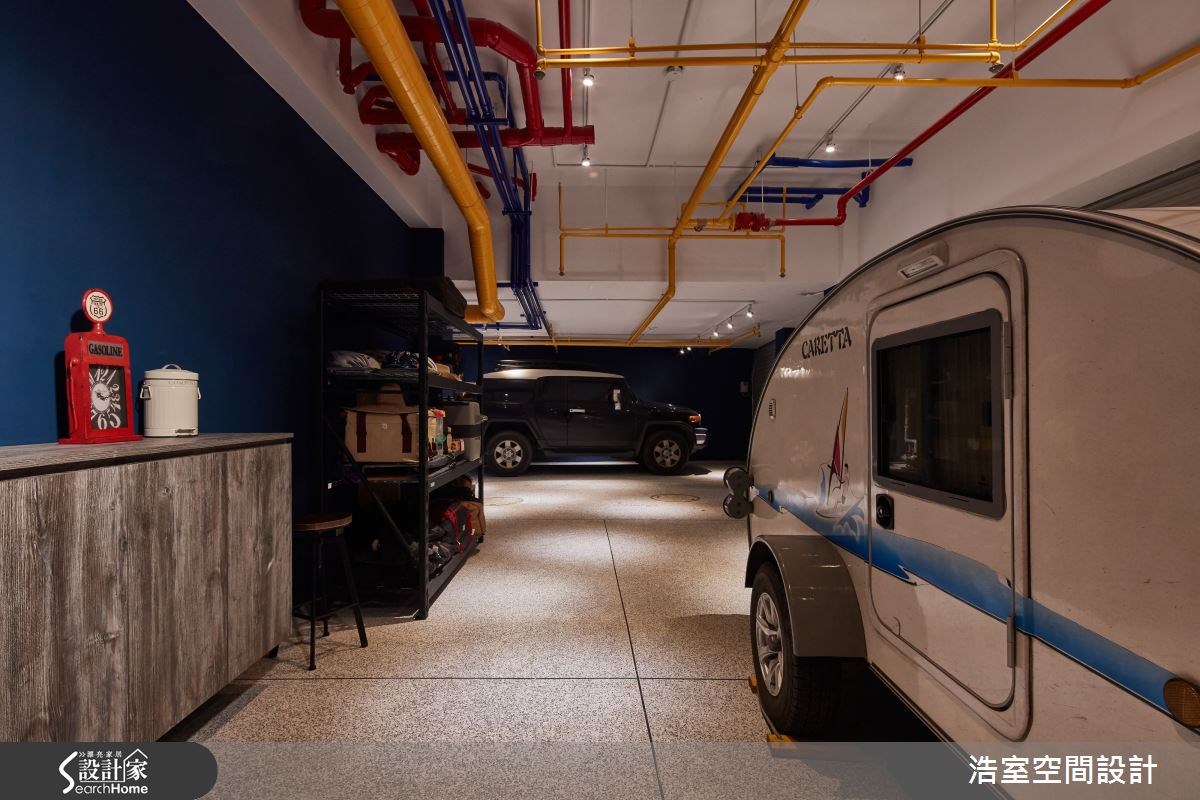 160坪新成屋(5年以下)＿混搭風工作區案例圖片＿浩室設計＿浩室_衝突二元論之20