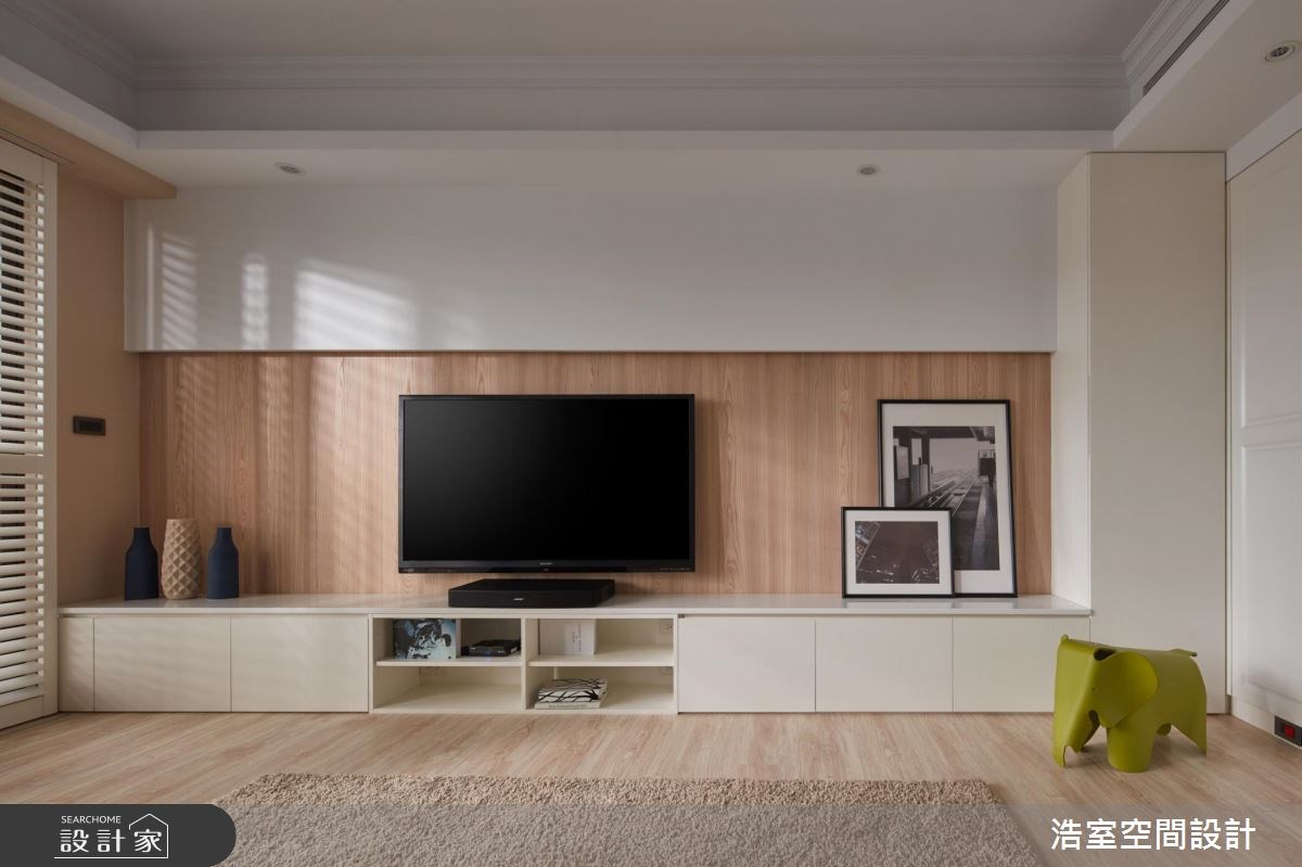 30坪新成屋(5年以下)＿北歐風客廳案例圖片＿浩室設計＿浩室_北歐印象之3