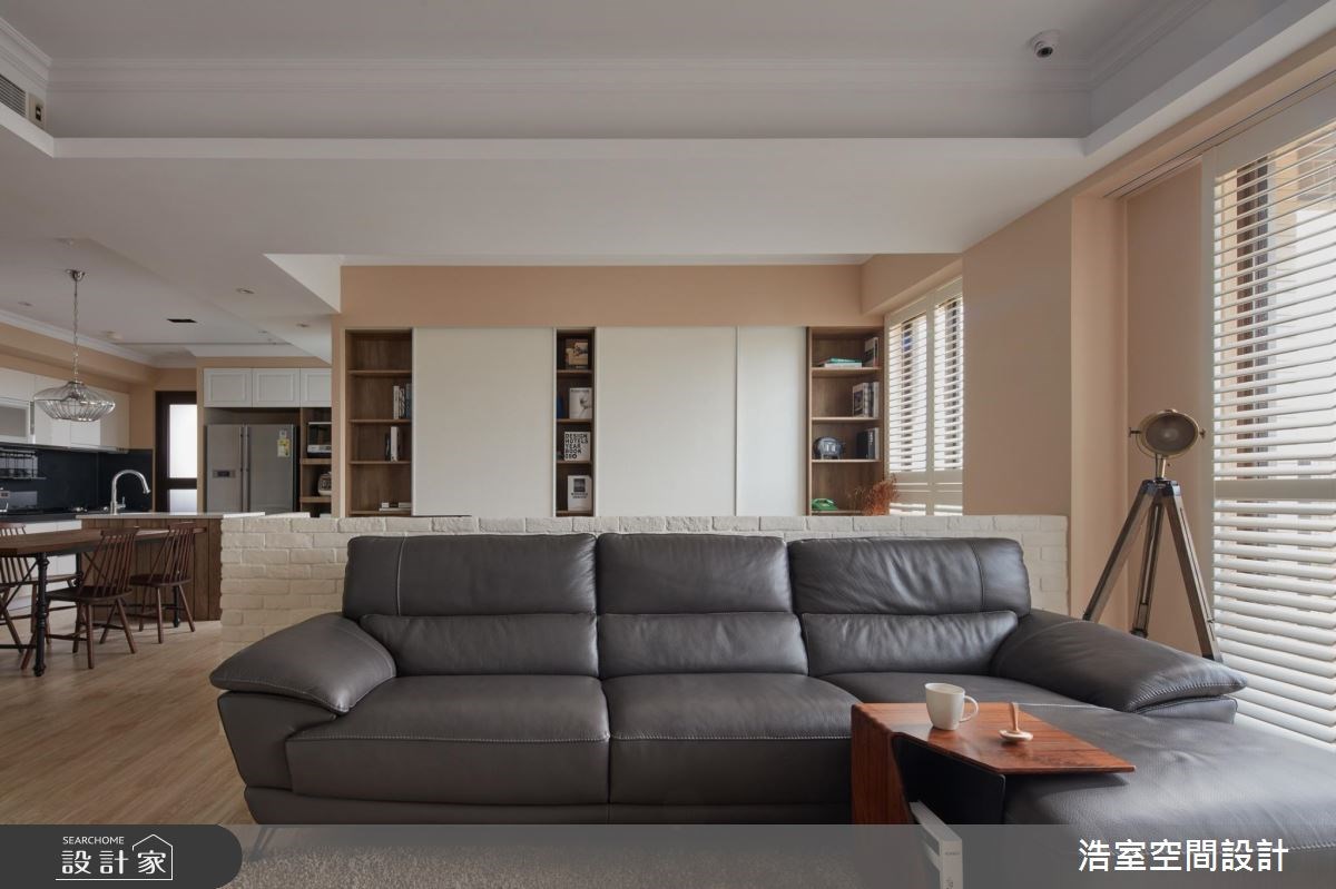 30坪新成屋(5年以下)＿北歐風客廳餐廳案例圖片＿浩室設計＿浩室_北歐印象之5