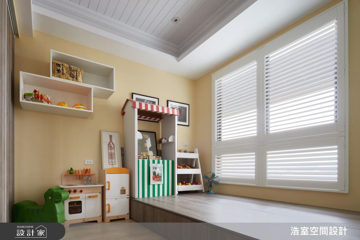 30坪新成屋(5年以下)＿北歐風兒童房兒童房臥榻案例圖片＿浩室設計＿浩室_北歐印象之17