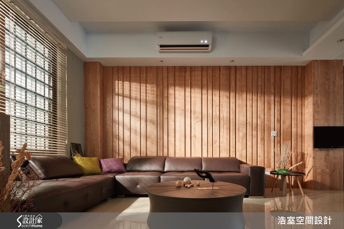 40坪新成屋(5年以下)＿人文禪風客廳案例圖片＿浩室設計＿浩室_23之2