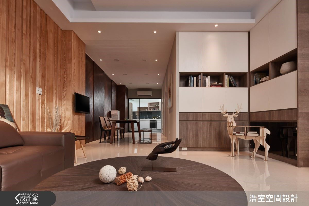 40坪新成屋(5年以下)＿人文禪風客廳餐廳廚房案例圖片＿浩室設計＿浩室_23之4