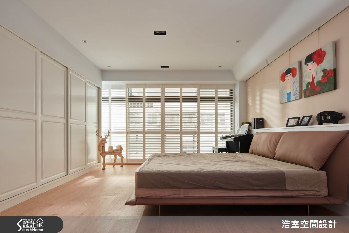 40坪新成屋(5年以下)＿人文禪風臥室案例圖片＿浩室設計＿浩室_23之12