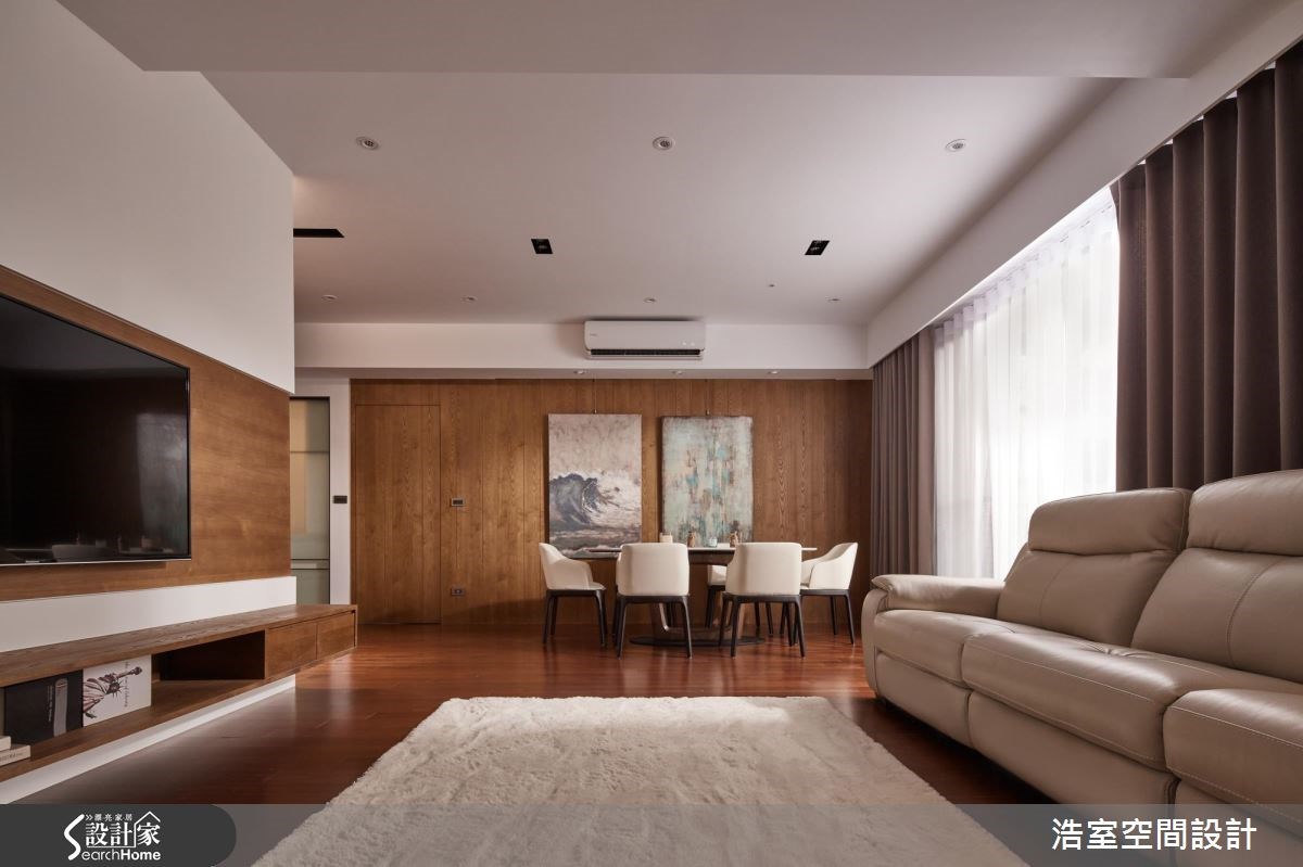 65坪新成屋(5年以下)＿混搭風客廳餐廳案例圖片＿浩室設計＿浩室_初心見禪之4