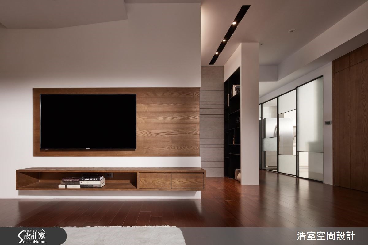 65坪新成屋(5年以下)＿混搭風玄關客廳案例圖片＿浩室設計＿浩室_初心見禪之6