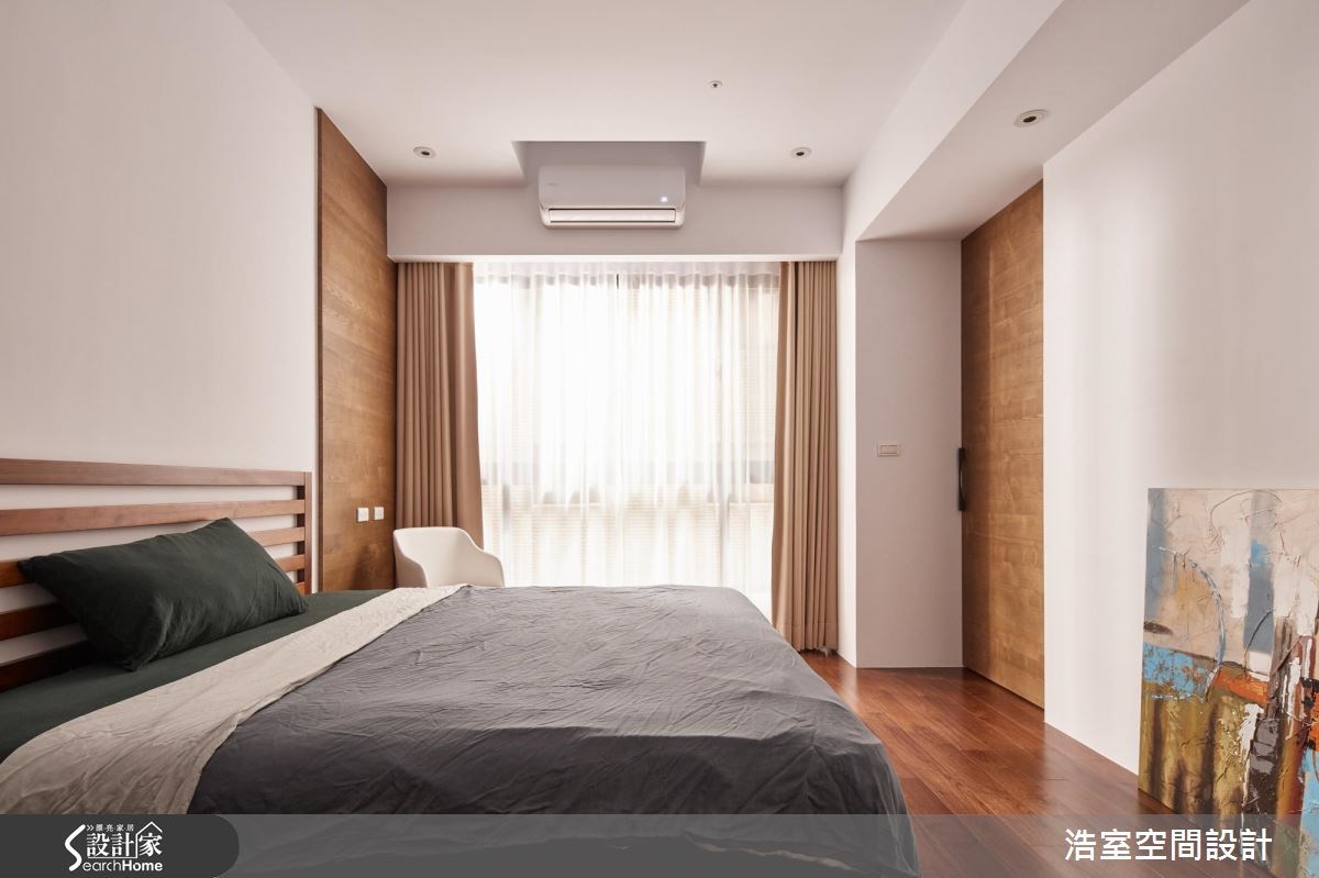 65坪新成屋(5年以下)＿混搭風臥室案例圖片＿浩室設計＿浩室_初心見禪之12