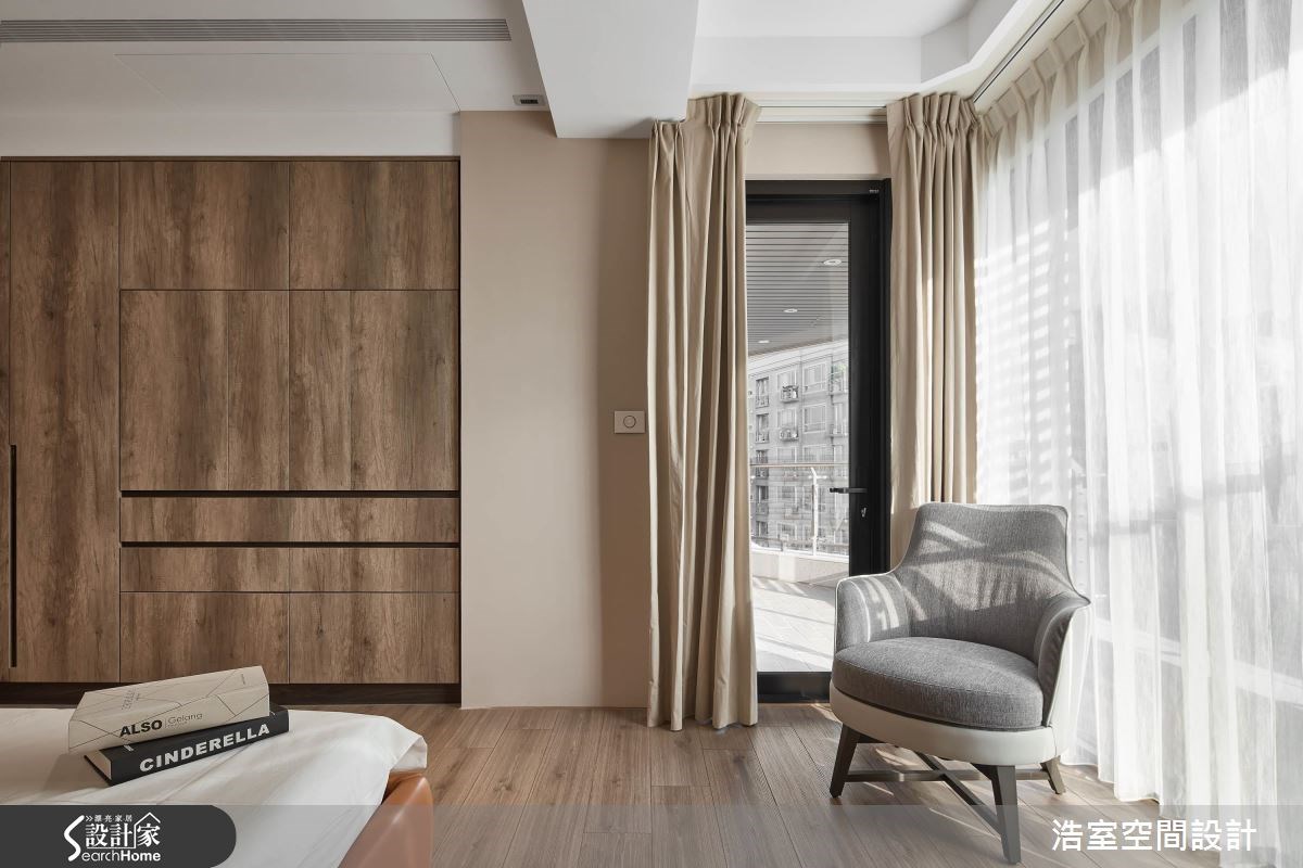 85坪新成屋(5年以下)＿休閒風臥室案例圖片＿浩室設計＿浩室_氣勢天成之16