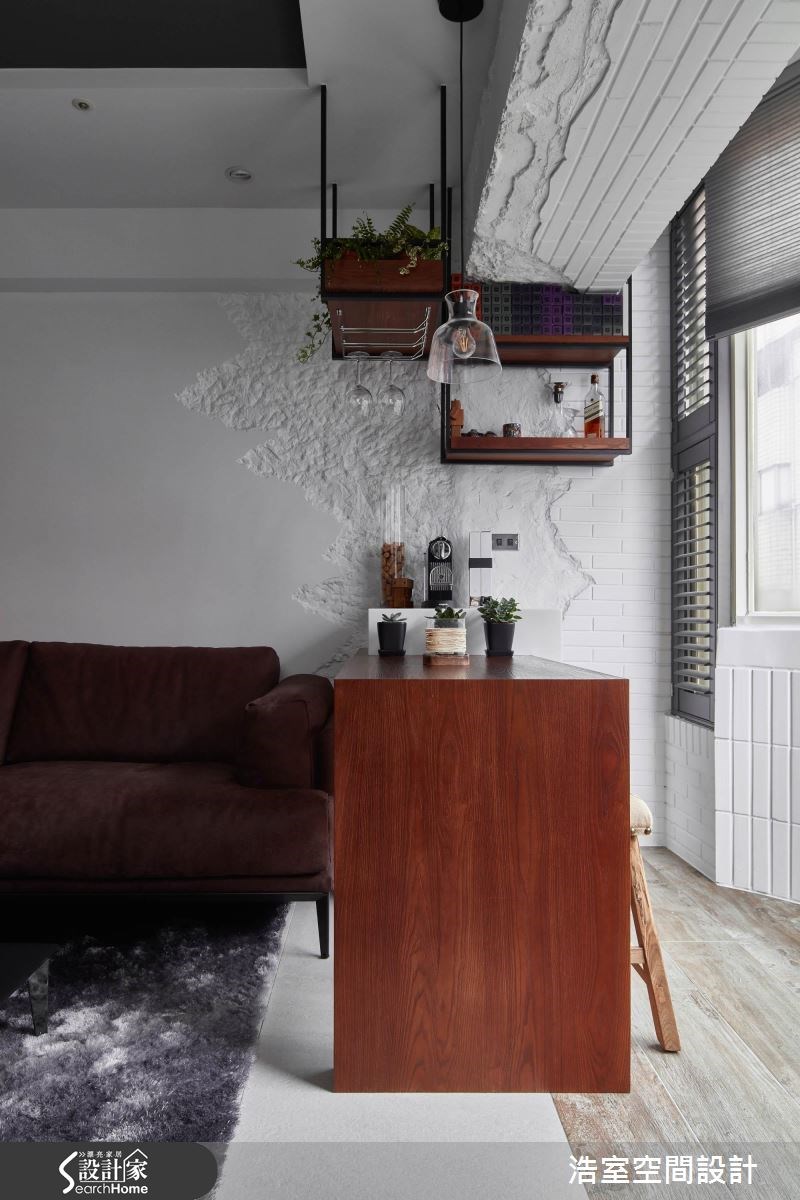 35坪老屋(16~30年)＿混搭風客廳案例圖片＿浩室設計＿浩室_顛覆‧心哲學之7