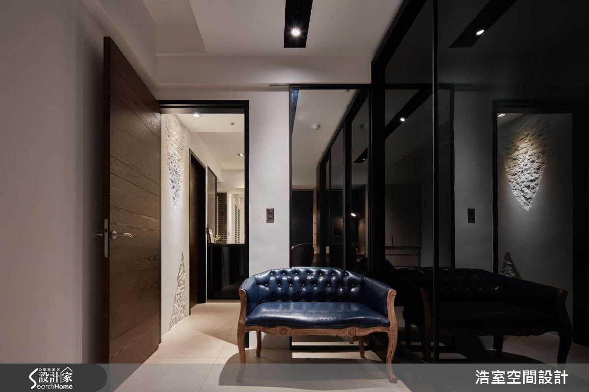 35坪老屋(16~30年)＿混搭風更衣間走廊案例圖片＿浩室設計＿浩室_顛覆‧心哲學之16