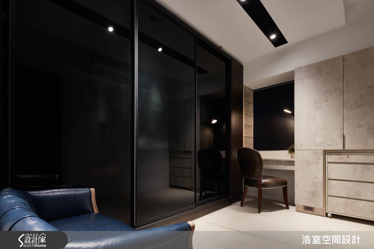 35坪老屋(16~30年)＿混搭風更衣間案例圖片＿浩室設計＿浩室_顛覆‧心哲學之17