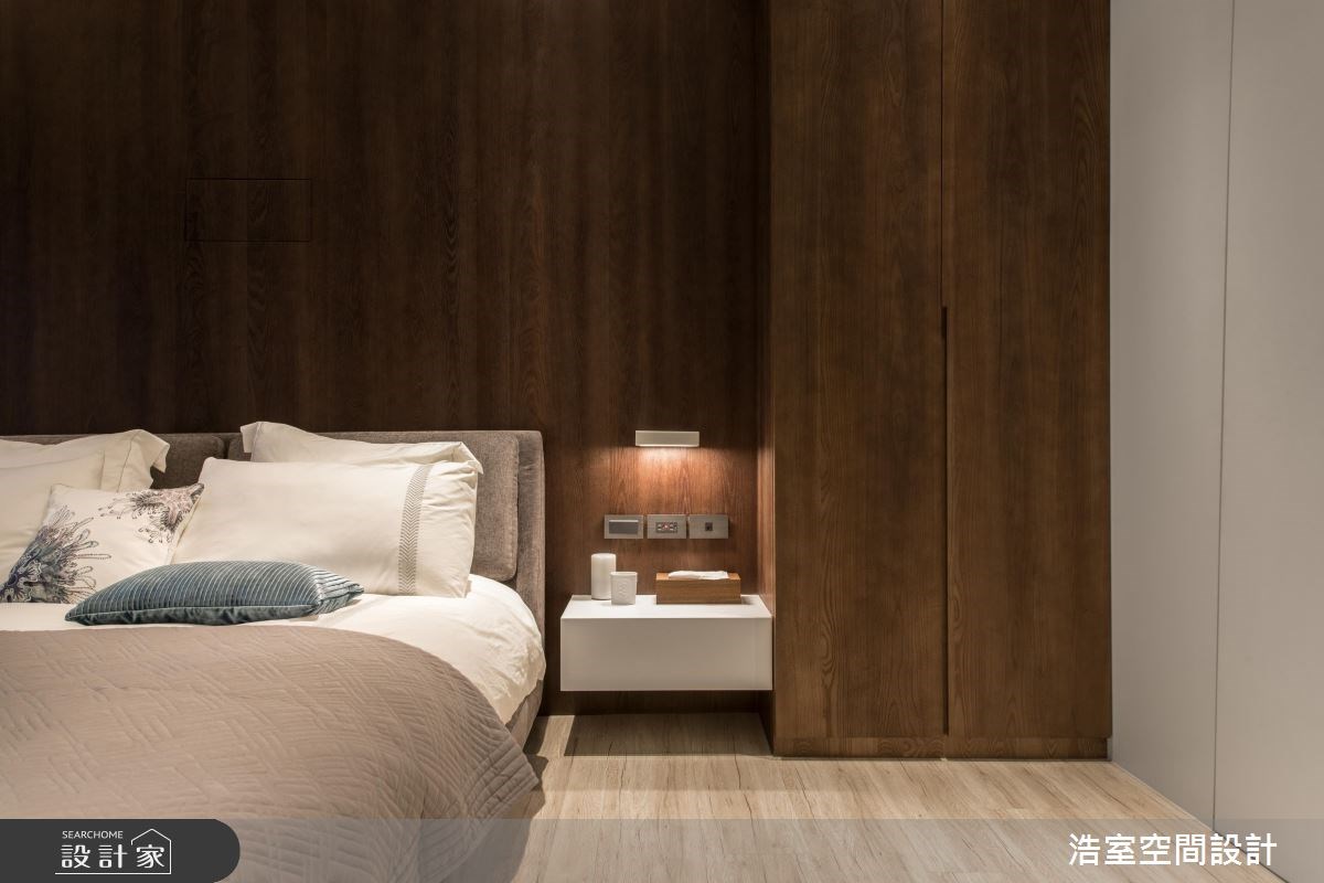 35坪新成屋(5年以下)＿北歐風臥室案例圖片＿浩室設計＿浩室_27之17