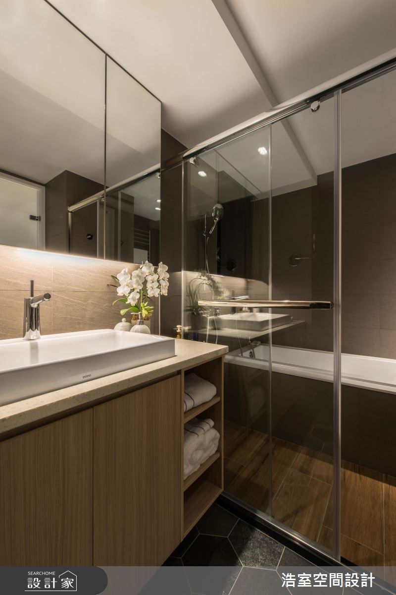 35坪新成屋(5年以下)＿北歐風浴室案例圖片＿浩室設計＿浩室_27之23