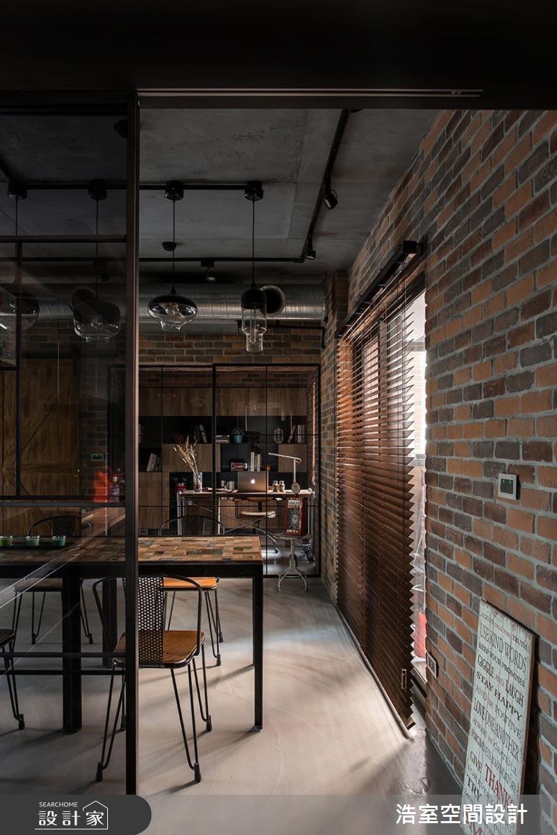 28坪老屋(16~30年)＿工業風餐廳案例圖片＿浩室設計＿浩室_隨性深度之13