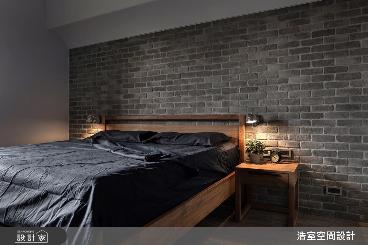 28坪老屋(16~30年)＿工業風臥室案例圖片＿浩室設計＿浩室_隨性深度之20