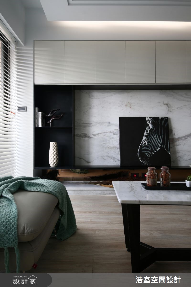 35坪老屋(16~30年)＿美式風客廳案例圖片＿浩室設計＿浩室_初晴後雨之4