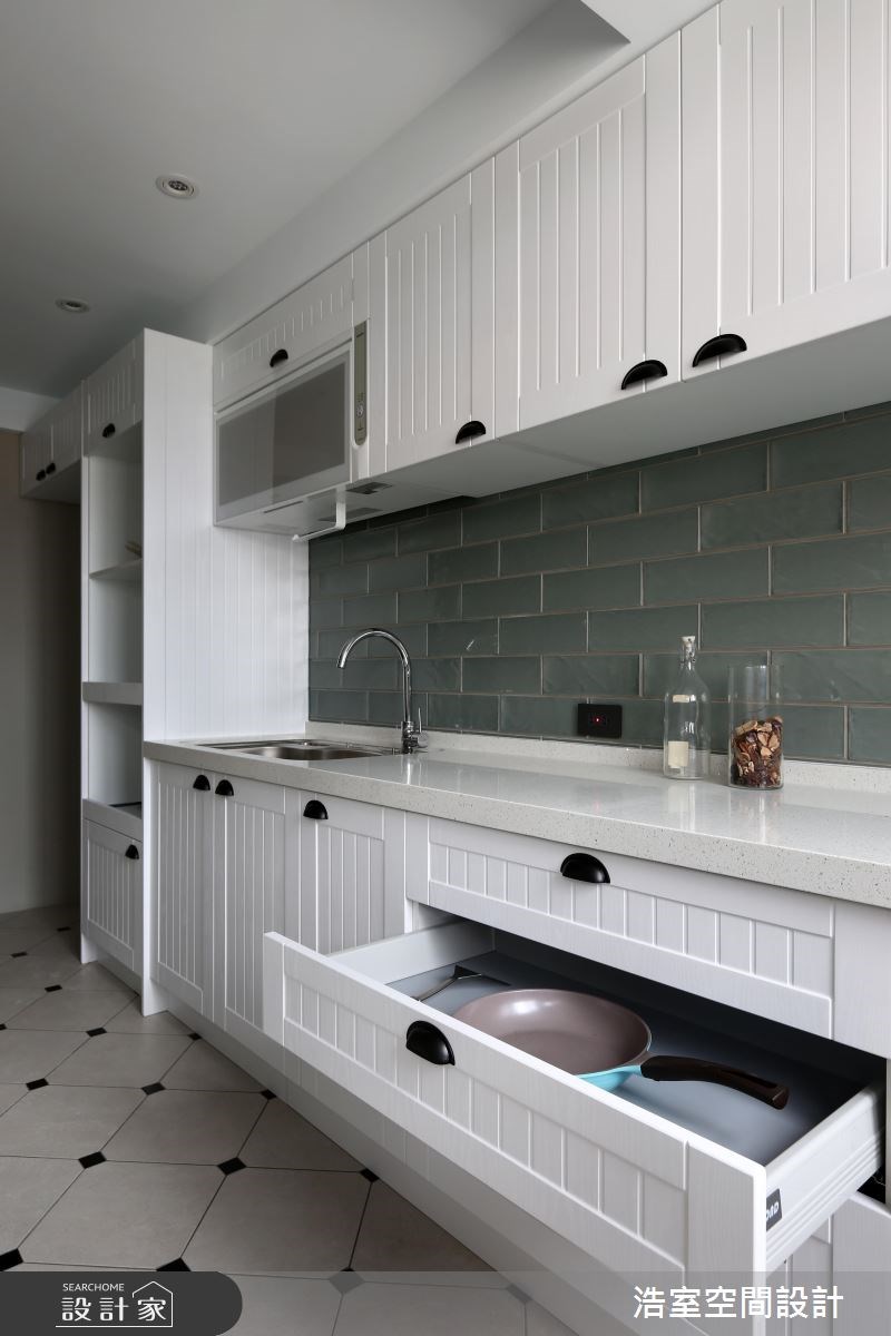 35坪老屋(16~30年)＿美式風廚房案例圖片＿浩室設計＿浩室_初晴後雨之14