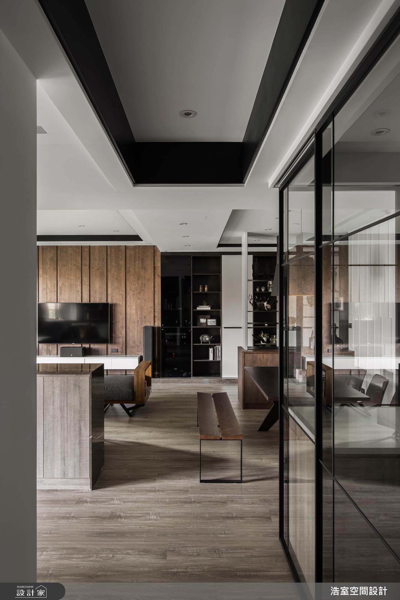 80坪新成屋(5年以下)＿北歐風客廳餐廳走廊案例圖片＿浩室設計＿浩室_30之12