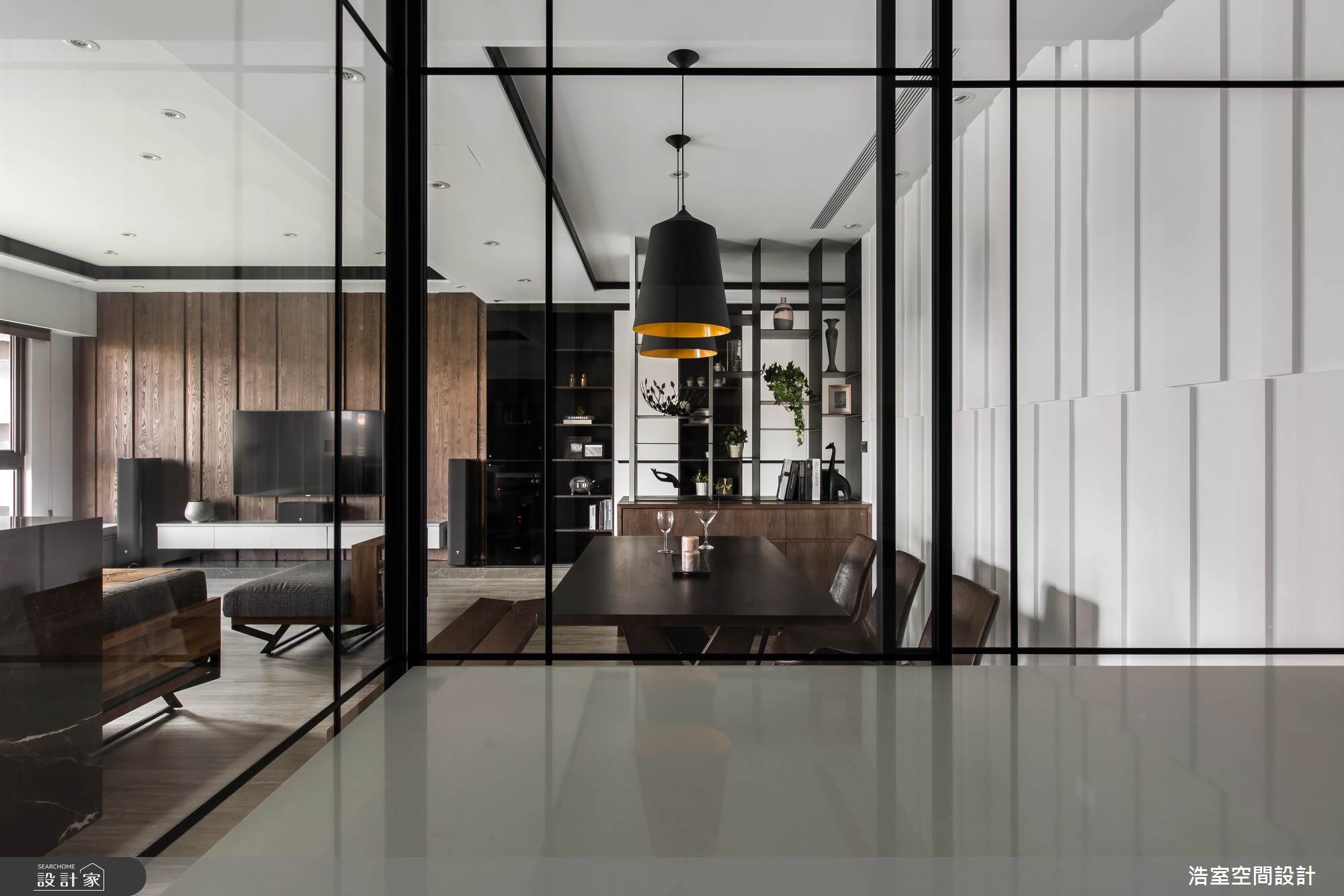 80坪新成屋(5年以下)＿北歐風客廳餐廳案例圖片＿浩室設計＿浩室_30之13