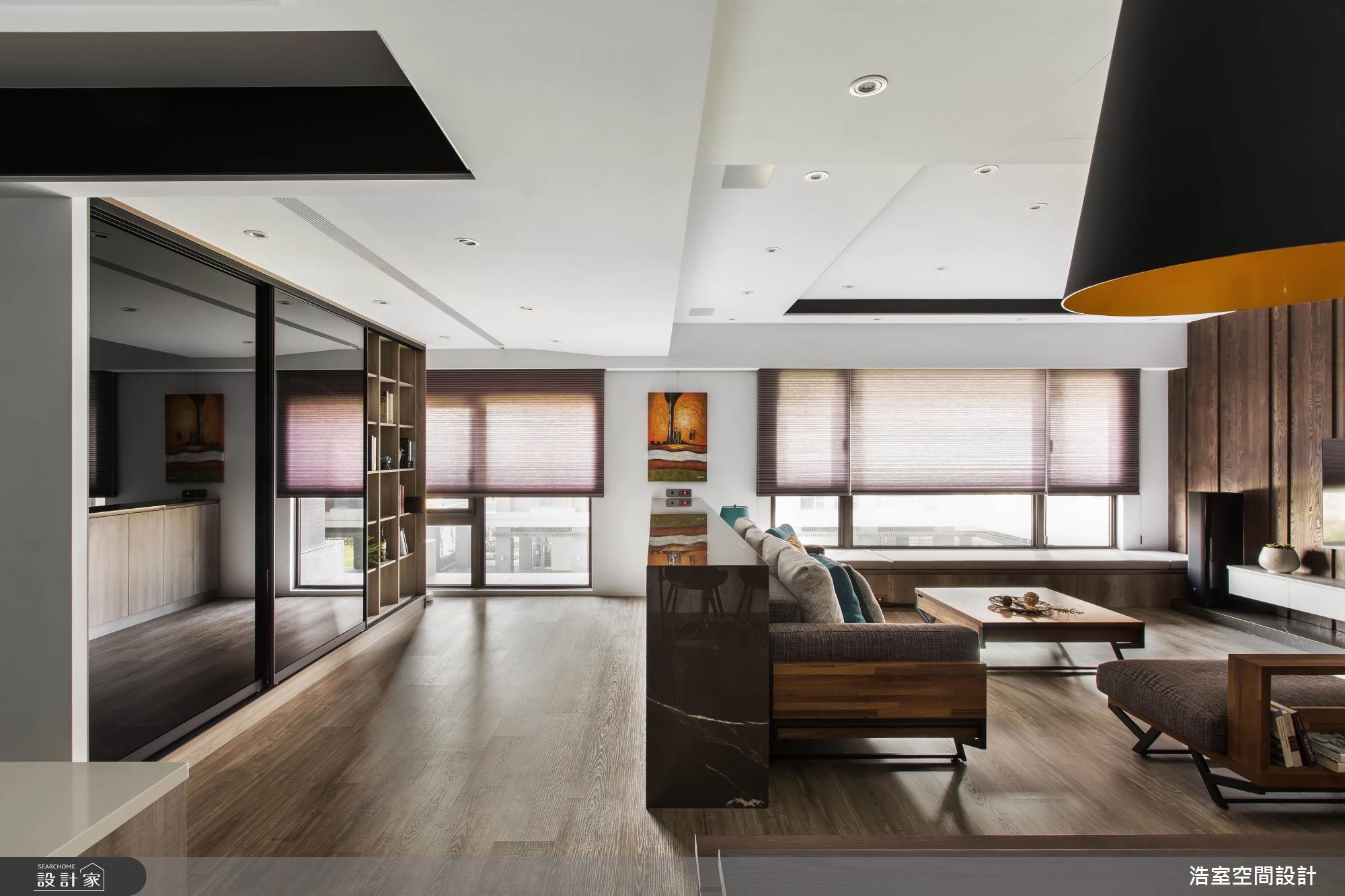 80坪新成屋(5年以下)＿北歐風客廳案例圖片＿浩室設計＿浩室_30之15