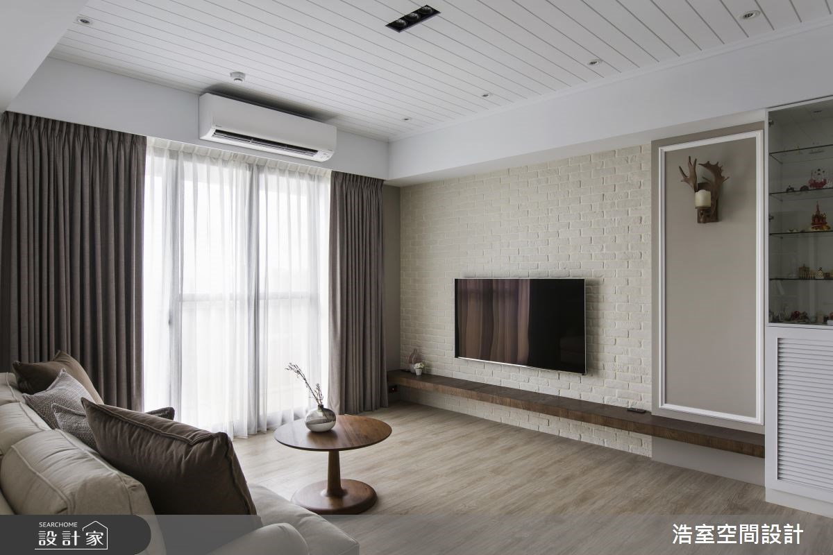 60坪新成屋(5年以下)＿美式風客廳案例圖片＿浩室設計＿浩室_家溫之9