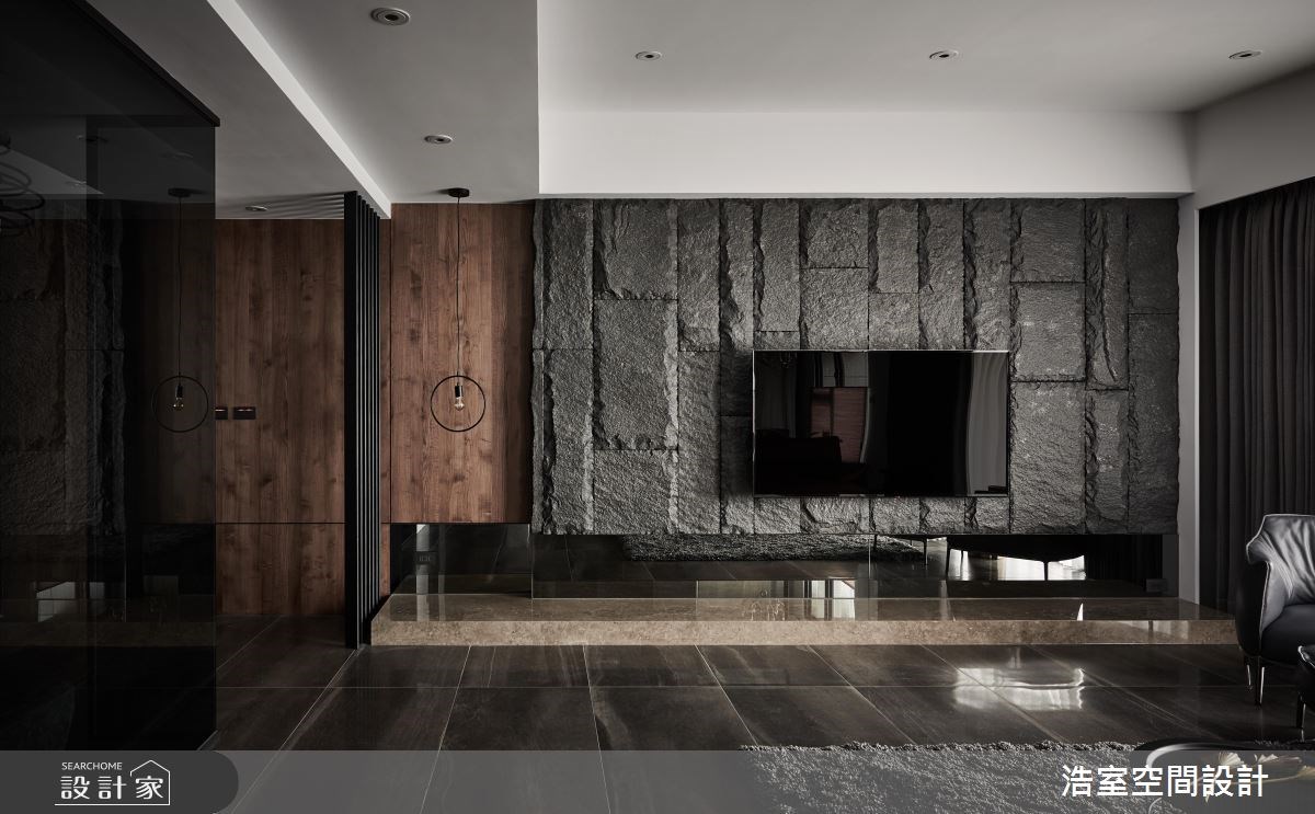 50坪新成屋(5年以下)＿現代風客廳案例圖片＿浩室設計＿浩室_寧靜的目標之4