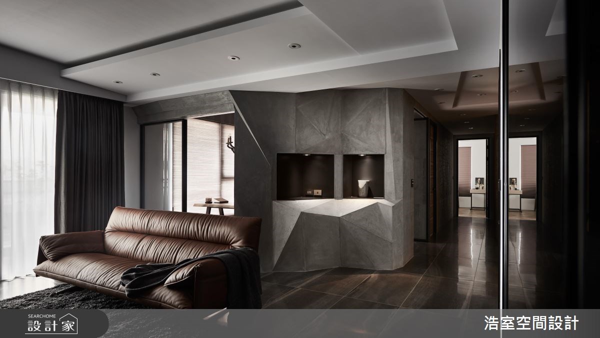50坪新成屋(5年以下)＿現代風客廳案例圖片＿浩室設計＿浩室_寧靜的目標之6