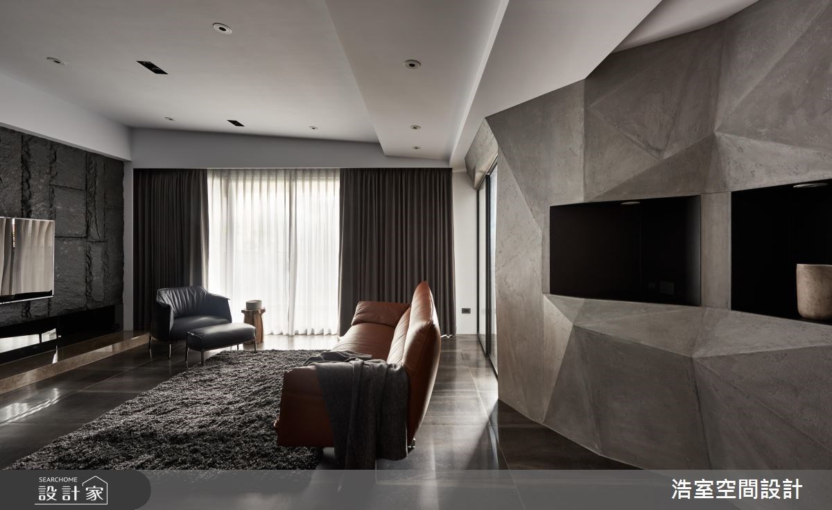 50坪新成屋(5年以下)＿現代風客廳案例圖片＿浩室設計＿浩室_寧靜的目標之7