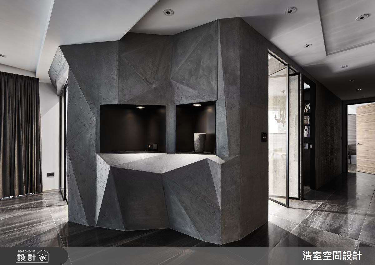 50坪新成屋(5年以下)＿現代風走廊案例圖片＿浩室設計＿浩室_寧靜的目標之8