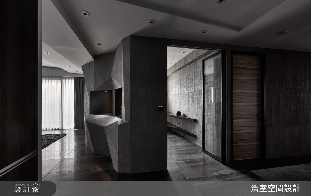 50坪新成屋(5年以下)＿現代風走廊案例圖片＿浩室設計＿浩室_寧靜的目標之9