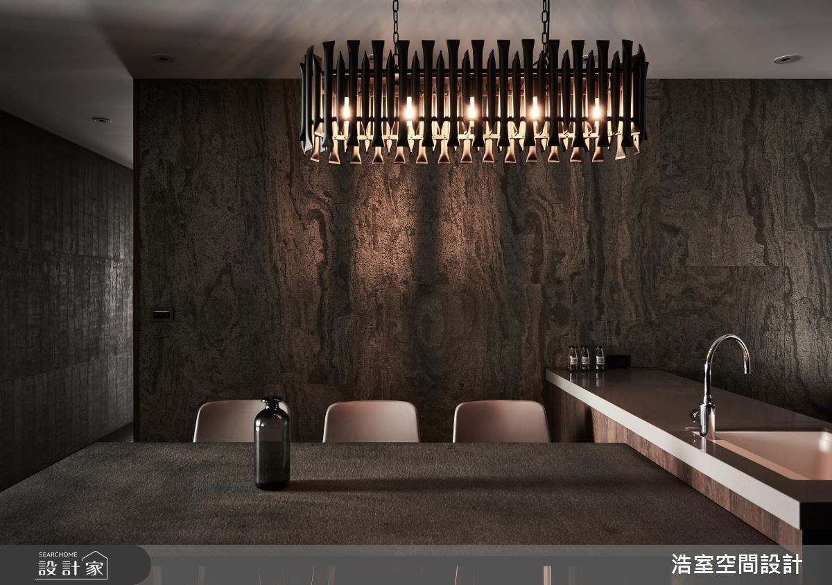 50坪新成屋(5年以下)＿現代風餐廳吧檯案例圖片＿浩室設計＿浩室_寧靜的目標之25