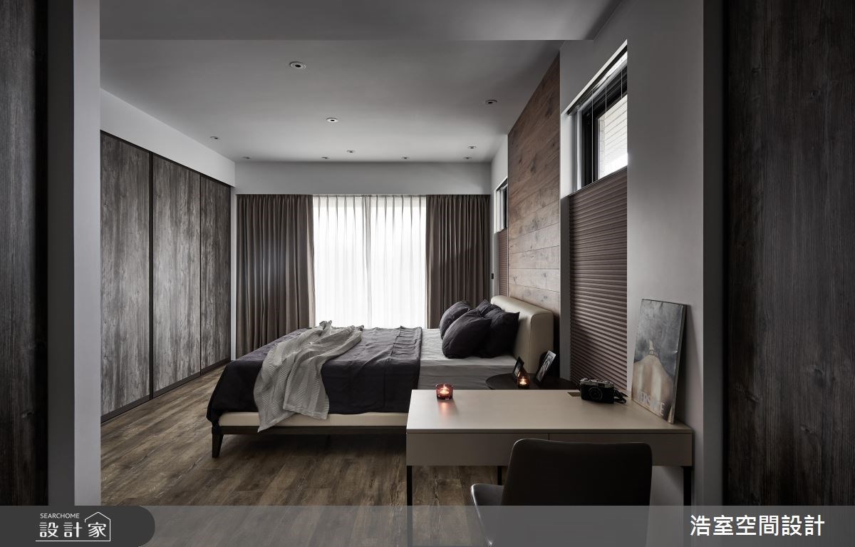 50坪新成屋(5年以下)＿現代風臥室案例圖片＿浩室設計＿浩室_寧靜的目標之31