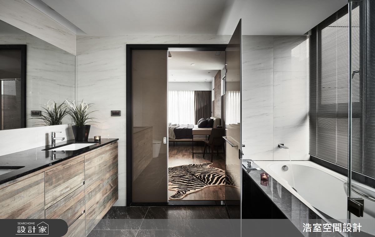 50坪新成屋(5年以下)＿現代風浴室案例圖片＿浩室設計＿浩室_寧靜的目標之32