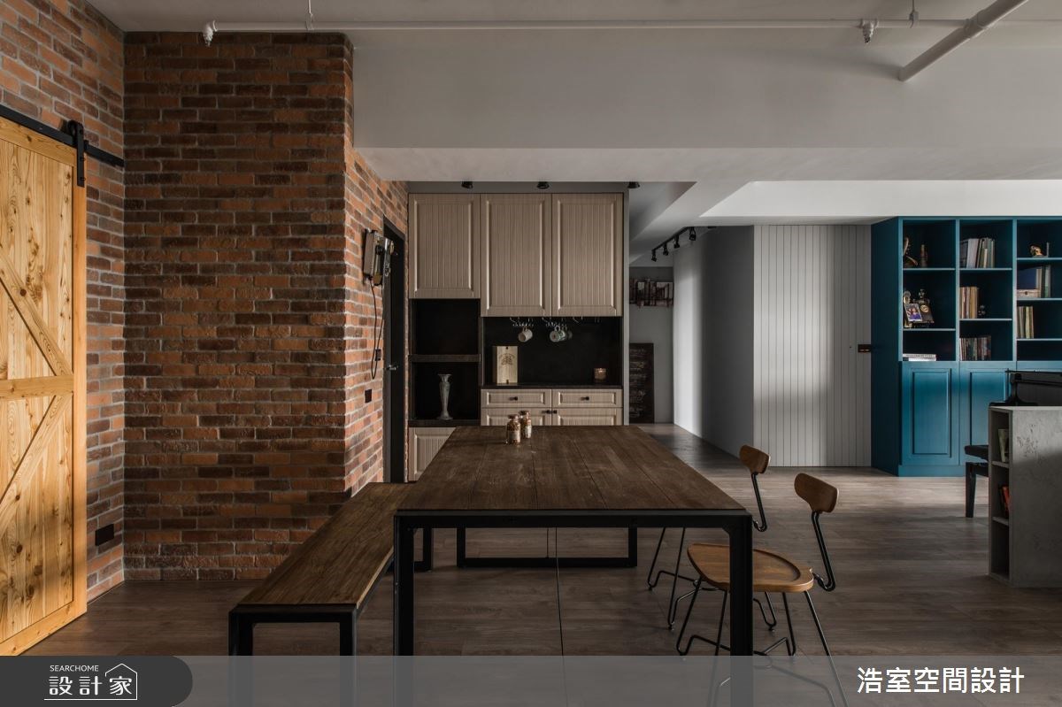 50坪新成屋(5年以下)＿混搭風餐廳案例圖片＿浩室設計＿浩室_粗獷優雅之2