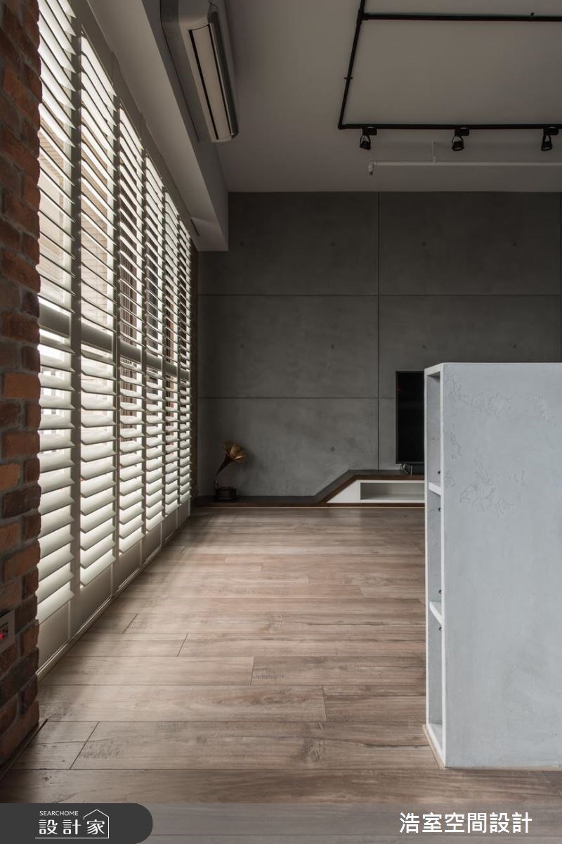 50坪新成屋(5年以下)＿混搭風客廳案例圖片＿浩室設計＿浩室_粗獷優雅之10