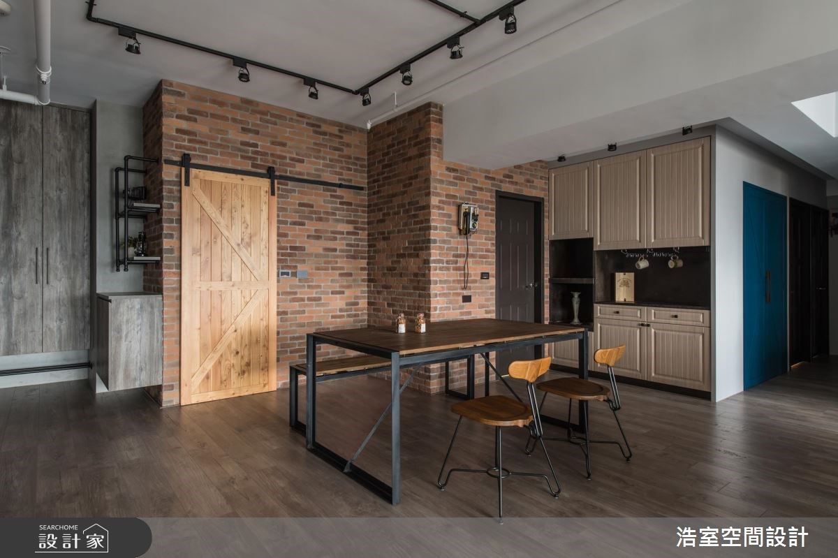 50坪新成屋(5年以下)＿混搭風餐廳案例圖片＿浩室設計＿浩室_粗獷優雅之14