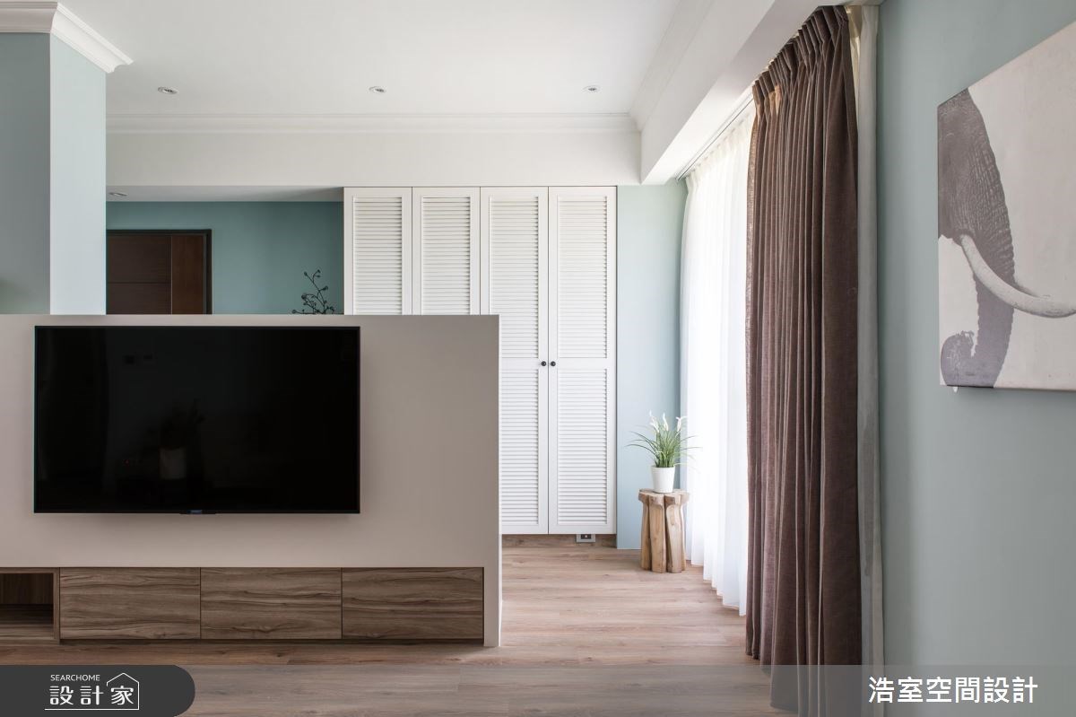 35坪新成屋(5年以下)＿北歐風客廳案例圖片＿浩室設計＿浩室_34之5