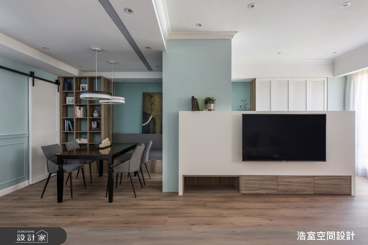 35坪新成屋(5年以下)＿北歐風客廳案例圖片＿浩室設計＿浩室_34之7