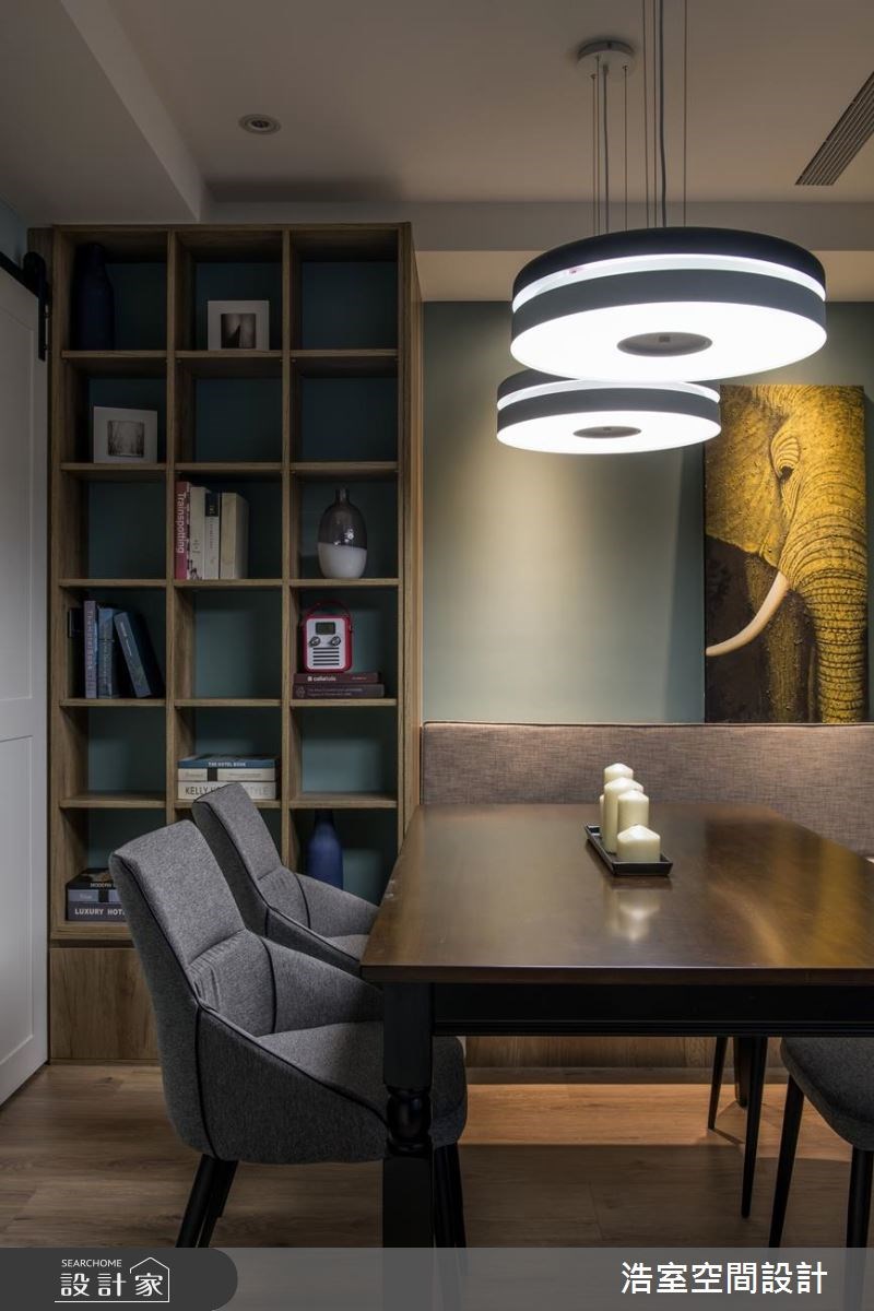 35坪新成屋(5年以下)＿北歐風餐廳案例圖片＿浩室設計＿浩室_34之9