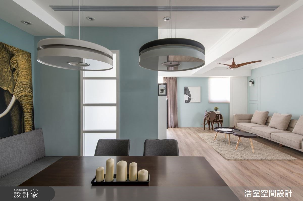 35坪新成屋(5年以下)＿北歐風餐廳案例圖片＿浩室設計＿浩室_34之10