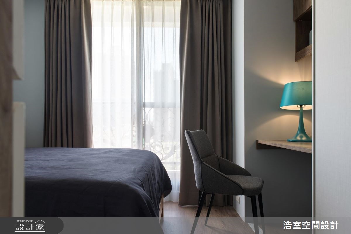 35坪新成屋(5年以下)＿北歐風臥室案例圖片＿浩室設計＿浩室_34之12