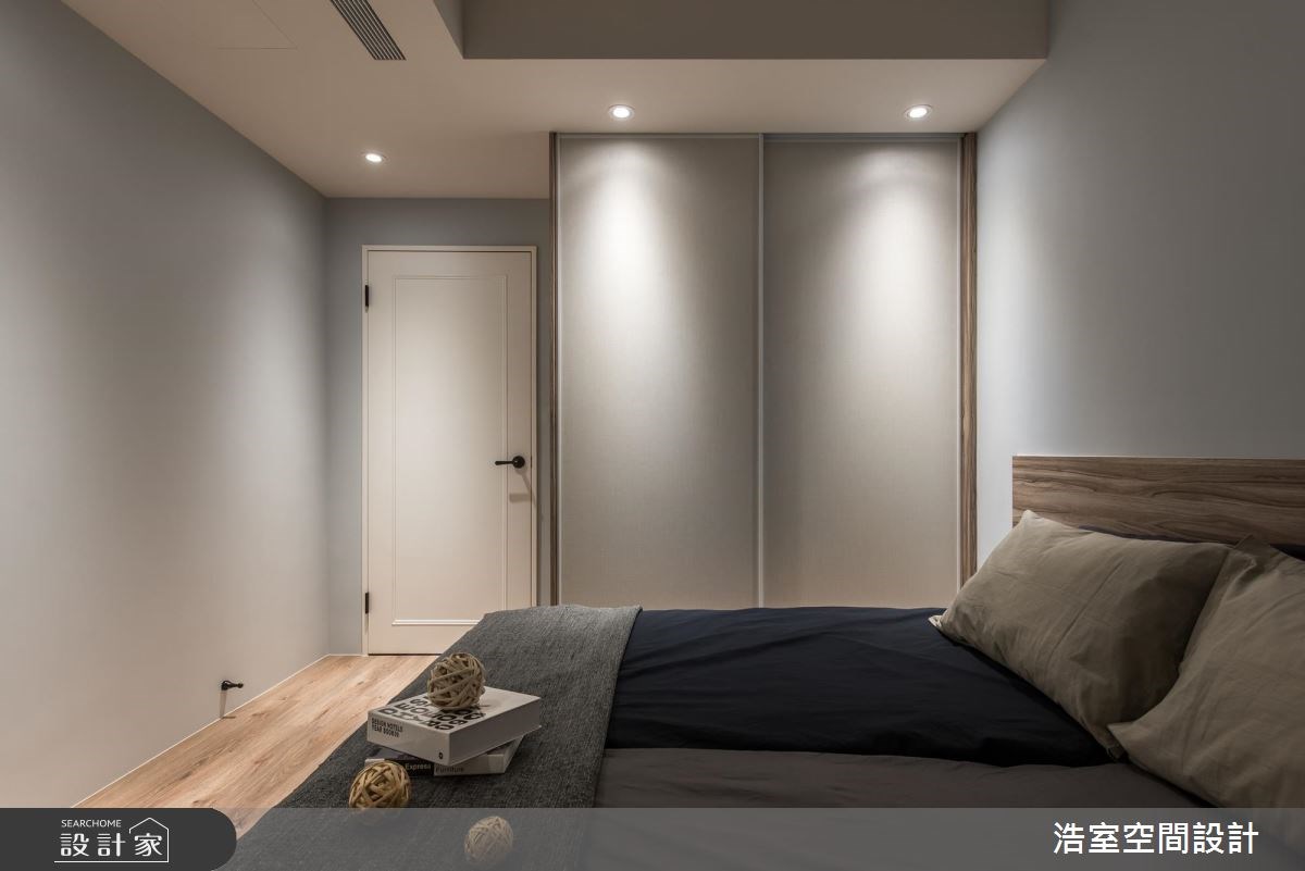 35坪新成屋(5年以下)＿北歐風臥室案例圖片＿浩室設計＿浩室_34之14