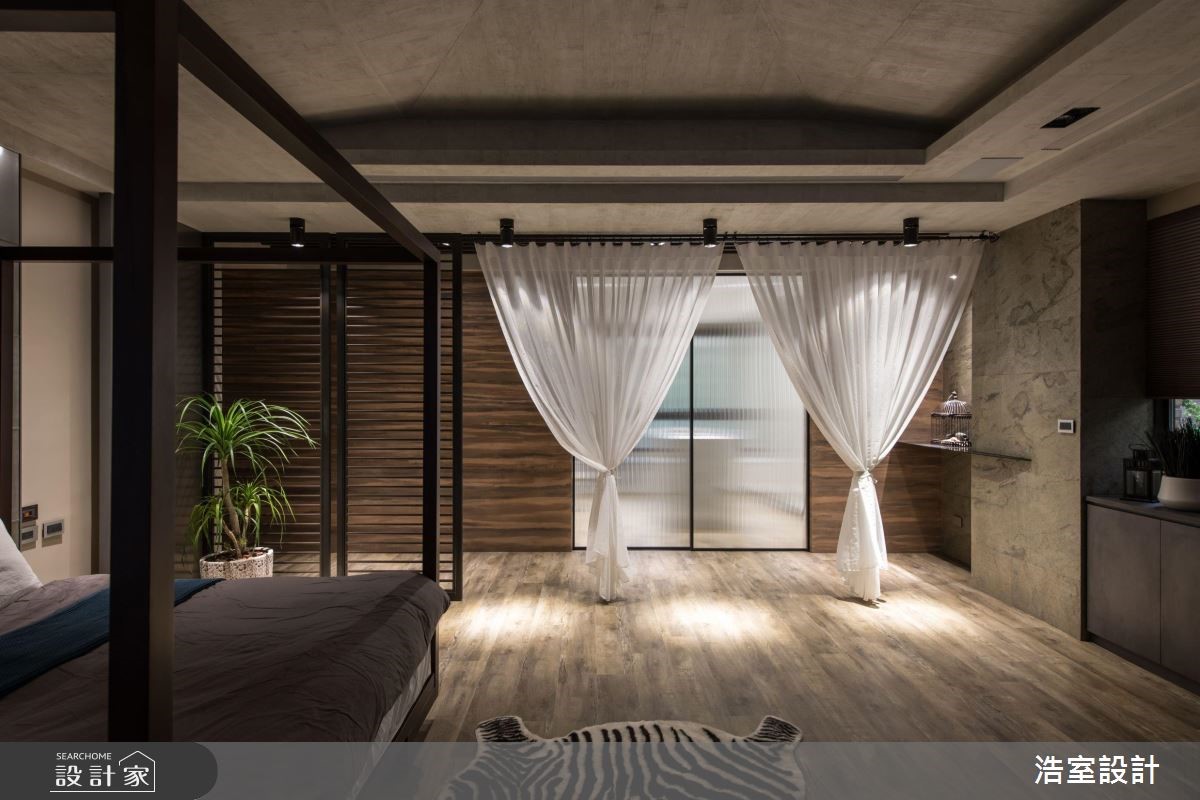 90坪新成屋(5年以下)＿現代風臥室案例圖片＿浩室設計＿浩室_即景之奏之17
