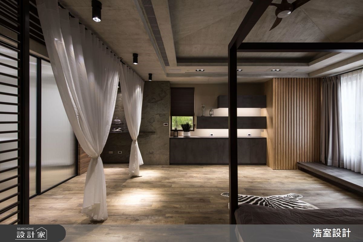 90坪新成屋(5年以下)＿現代風臥室案例圖片＿浩室設計＿浩室_即景之奏之18