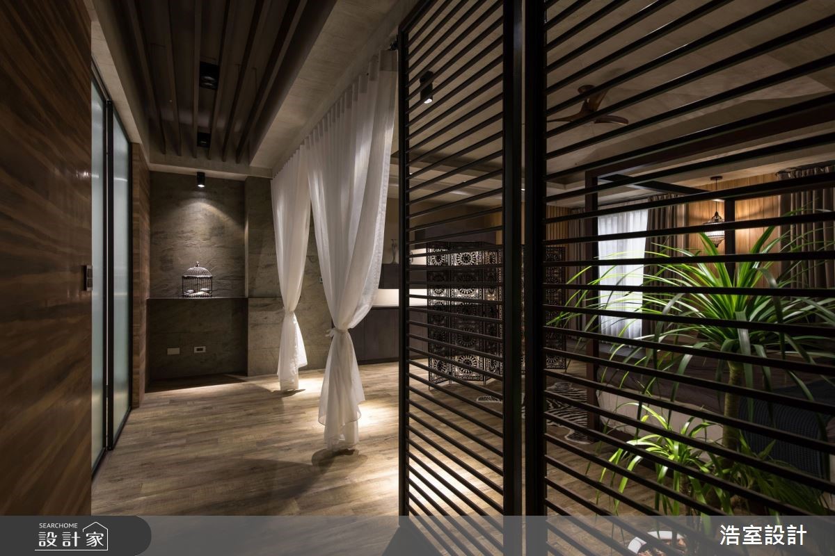 90坪新成屋(5年以下)＿現代風走廊案例圖片＿浩室設計＿浩室_即景之奏之15