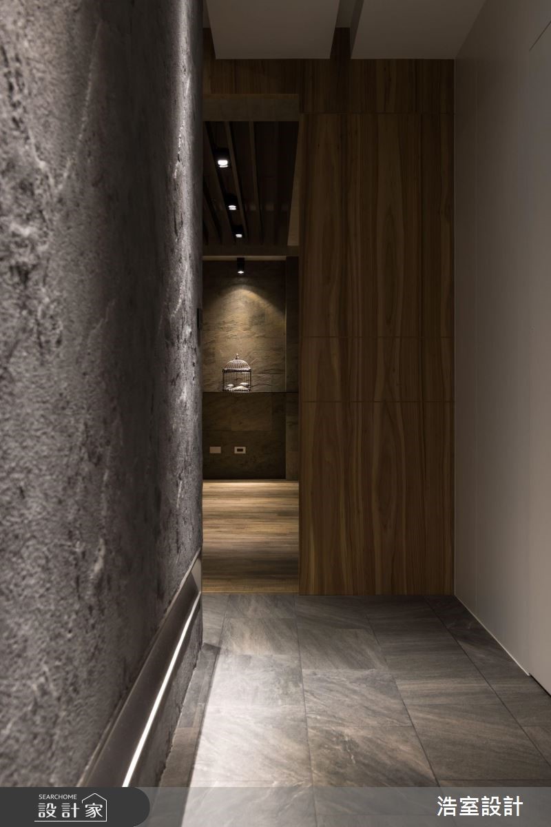 90坪新成屋(5年以下)＿現代風玄關案例圖片＿浩室設計＿浩室_即景之奏之1